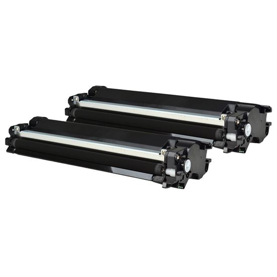 Compatible Brother TN760 (TN760, TN730) Toner Cartridge, Black 3K High Yield, 2 Cartridge Value Pack 1