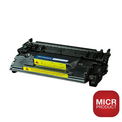Compatible HP 26X (CF226X) MICR Toner Cartridge, Black 9K High Yield 1