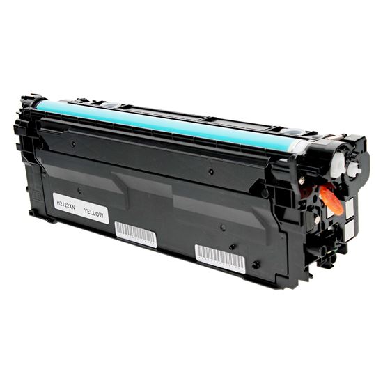 Compatible HP 212X (W2122X) Toner Cartridge, Yellow 10K High Yield, (New Chip) 1