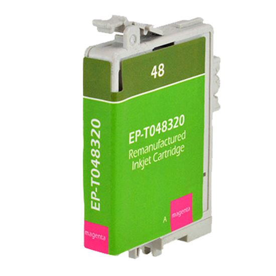 Remanufactured Epson 48 (T048320) InkJet Cartridge, Magenta 430 Yield 1