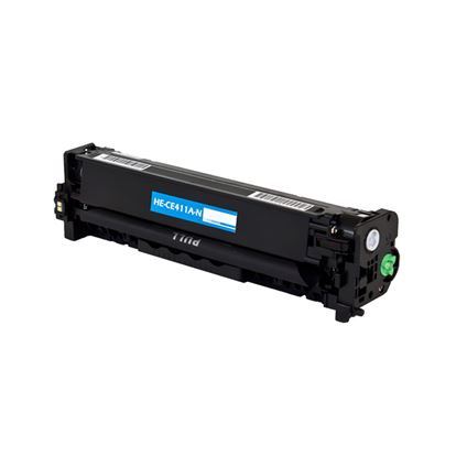 Compatible HP 305A (CE411A) Toner Cartridge, Cyan 2.6K Yield 1