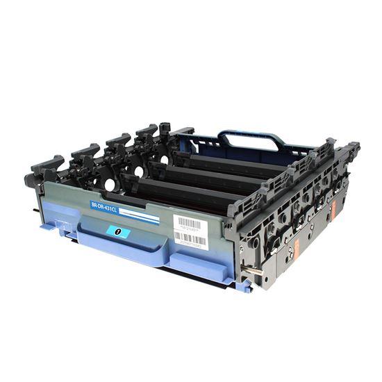Remanufactured Brother DR431CL (For TN433 TN436 TN436) Drum Unit, Black 31K Yield, Color 1