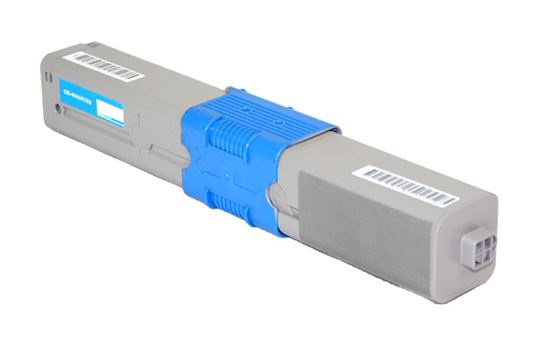 Remanufactured Okidata C330/C530 (44469703) Toner Cartridge, Cyan 3K Yield 1