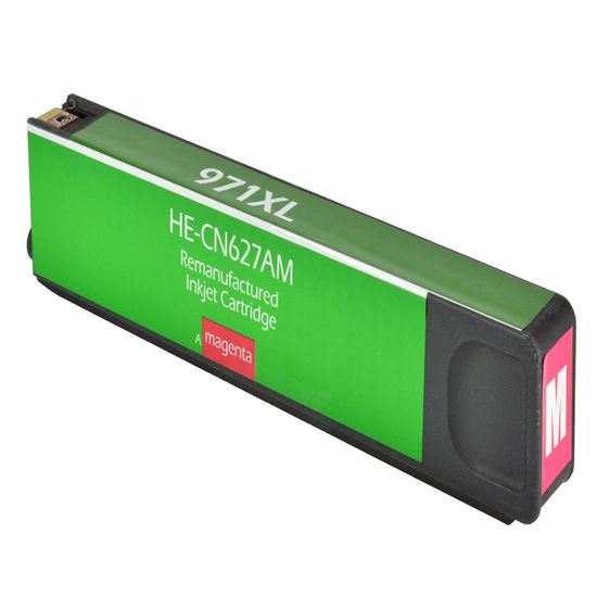 Remanufactured HP 971XL (CN627AM) InkJet Cartridge, Magenta 6.6K High Yield 1