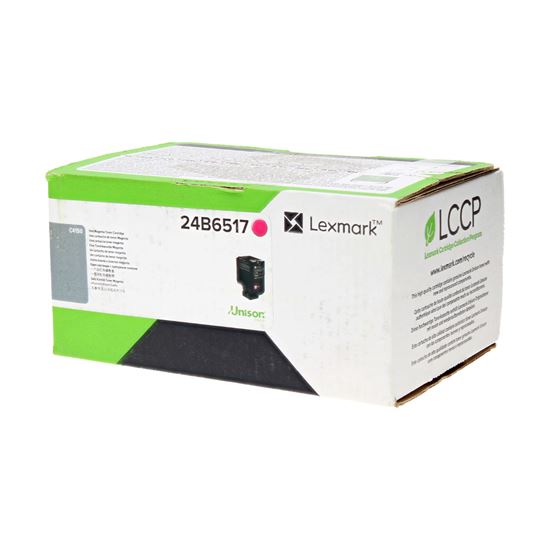 OEM Lexmark  (24B6517) Toner Cartridge, Magenta 10K Yield 1