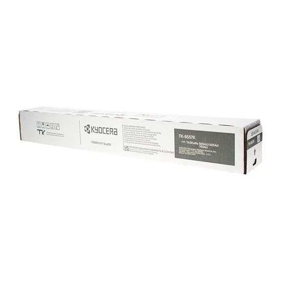 OEM Kyocera Mita TK-8557K (1T02XC0US0) Toner Cartridge, Black 40K Yield 1