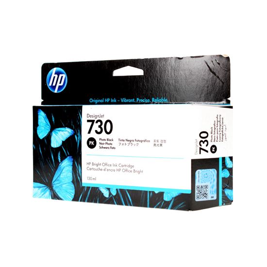 OEM HP 730 (P2V67A) Inkjet, Black 130 Yield 1