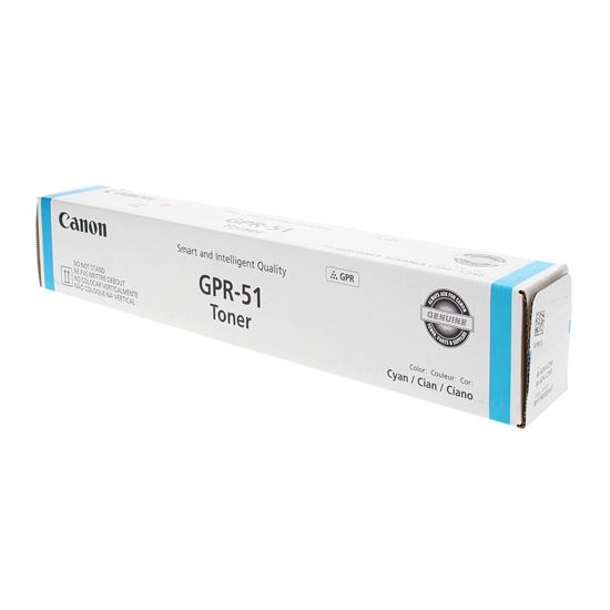 OEM Canon GPR-51 (8517B003) Toner Cartridge, Cyan 21.5K Yield 1