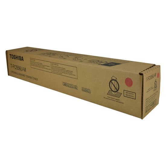 OEM Toshiba T-FC556U-M (TFC556UM) Toner Cartridge, Magenta 39.2K Yield 1