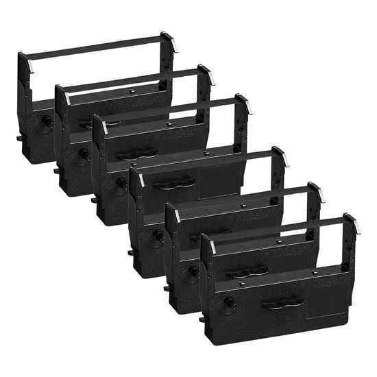 Compatible Epson ERC-37P POS Ribbon, Purple, 6 Pack Value Pack 1