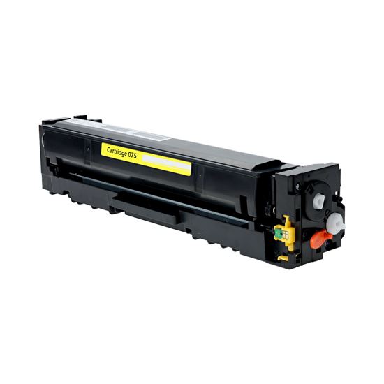 Compatible Canon 075 (6362C001) Toner Cartridge, Yellow 1.3K Yield, (New Chip) 1