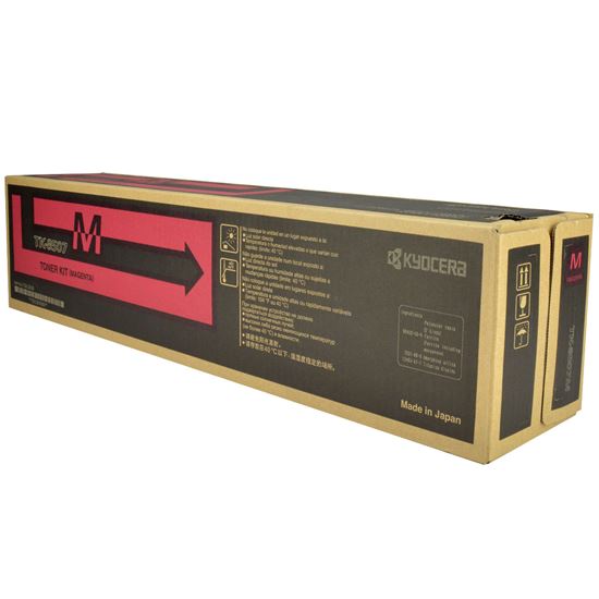 OEM Kyocera Mita TK-8507M (1T02LCBUS0) Toner Cartridge, Magenta 20K Yield 1