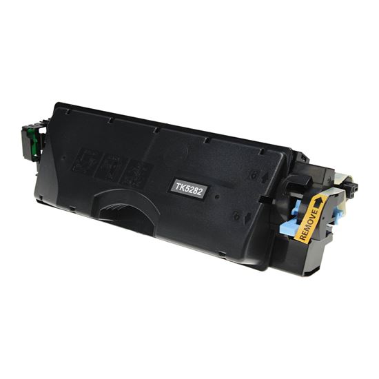 Compatible Kyocera Mita TK-5282K (1T02TW0US0) Toner Cartridge, Black 13K Yield, TAA Compliant, Made in USA 1