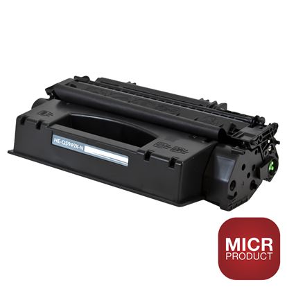 Compatible HP 49X (Q5949X) MICR Toner Cartridge, Black 6K High Yield 1