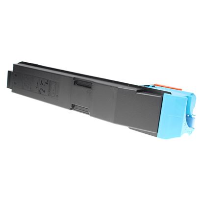 Compatible Kyocera Mita TK-8507C (1T02LCCUS0) Toner Cartridge, Cyan 20K Yield, TAA Compliant, Made in USA 1