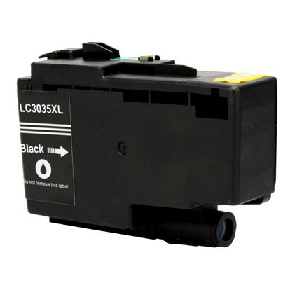 Compatible Brother LC3035 XXL (LC3035BK) InkJet Cartridge, Black 6K Ultra High Yield 1
