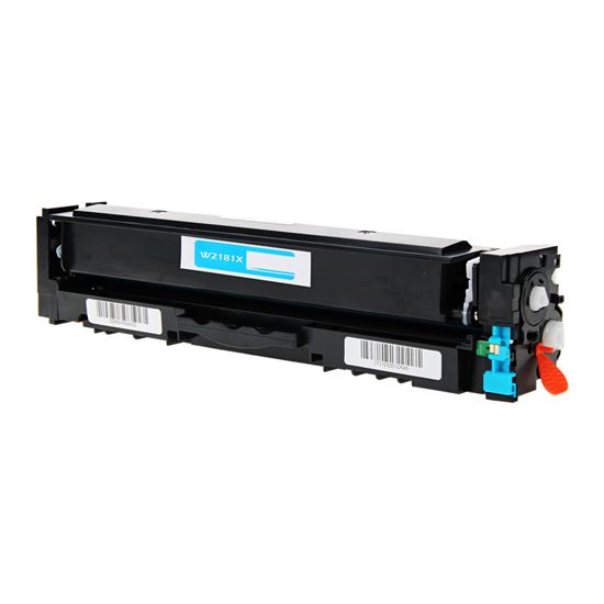 Compatible HP 218X (W2181X) Toner Cartridge, Cyan 2.5K High Yield, (New Chip) 1