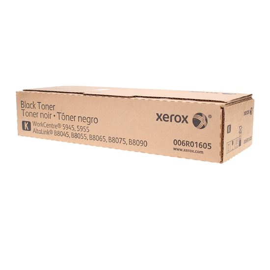 OEM Xerox 6R01605 (6R1605) Toner Cartridge, Black 88K Yield, 2 Cartridge 1