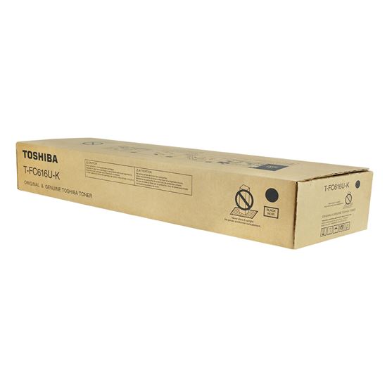 OEM Toshiba T-FC616U-K (TFC616UK) Toner Cartridge, Black 106.6K Yield 1