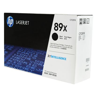 OEM HP 89X (CF289X) Toner Cartridge, Black 10K Yield 1