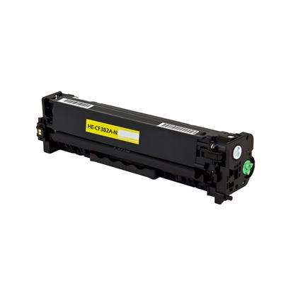 Remanufactured HP 312A (CF382A) Toner Cartridge, Yellow 2.7K Yield 1