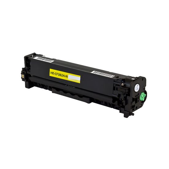 Remanufactured HP 312A (CF382A) Toner Cartridge, Yellow 2.7K Yield 1