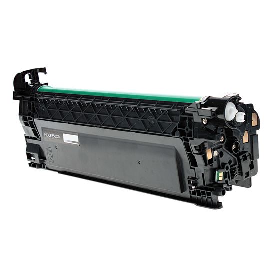 Compatible HP 504X (CE250X) Toner Cartridge, Black 11K High Yield 1