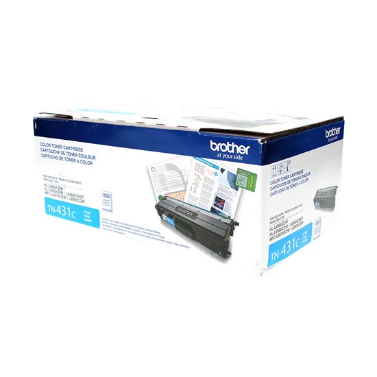 OEM Brother  (TN431C) Toner Cartridge, Cyan 1.8K Yield 1