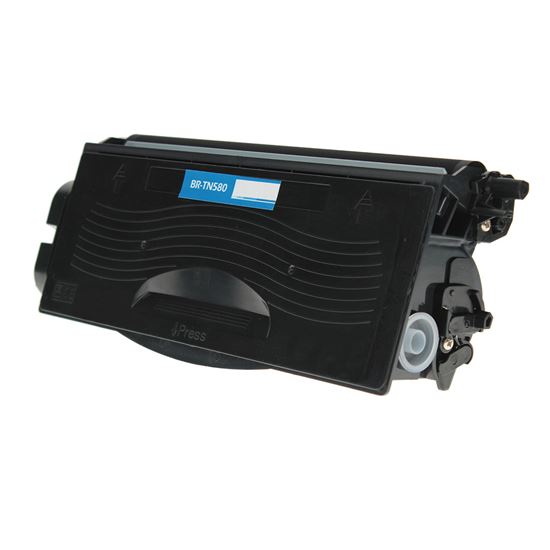 Compatible Brother TN580 (TN580 TN570 TN560 TN650) Toner Cartridge, Black 10K High Yield Jumbo 1