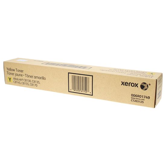 OEM Xerox 6R01749 (6R1749) Toner Cartridge, Yellow 28K Yield 1