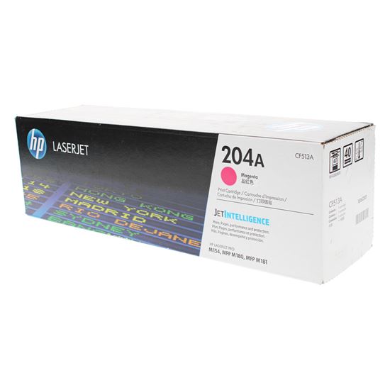 OEM HP 204A (CF513A) Toner Cartridge, Magenta 900 Yield 1