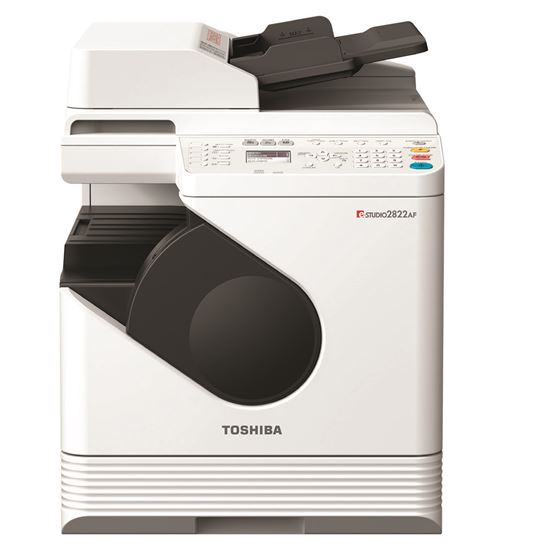 OEM Toshiba e-STUDIO2822AM (ESTUDIO2822AM) MFP, 28 ppm Monochrome, Print, Copy, Scan, Starter Cartridge, With Developer 1