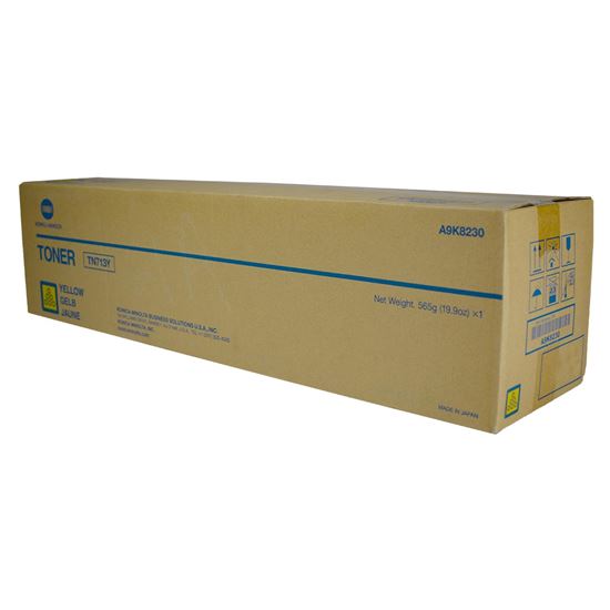 OEM Konica Minolta TN713Y (A9K8230) Toner Cartridge, Yellow 33.2K Yield 1
