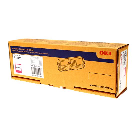 OEM Okidata  (46490618) Toner Cartridge, Magenta 5.3K Yield 1