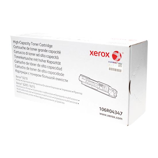 OEM Xerox 106R04347 (106R4347) Toner Cartridge, Black 3K High Yield 1