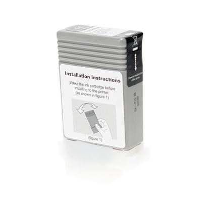 Remanufactured Canon PFI-120BK Wide Format Ink, Black 130 ML 1