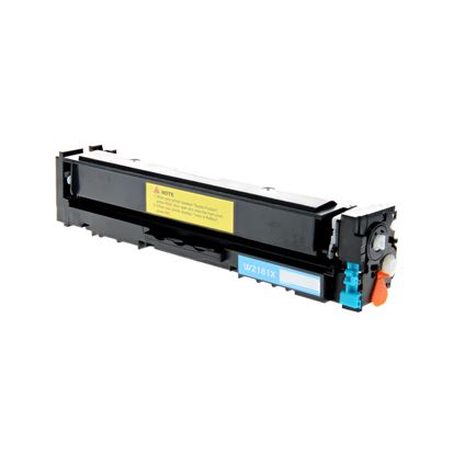 Compatible HP 218X (W2181X) Toner Cartridge, Cyan 2.5K High Yield, DIY(No Chip) 1