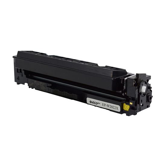 EcoPlus HP 414X (W2022X) Toner Cartridge, Yellow 6K High Yield, (Used OEM Chip) 1