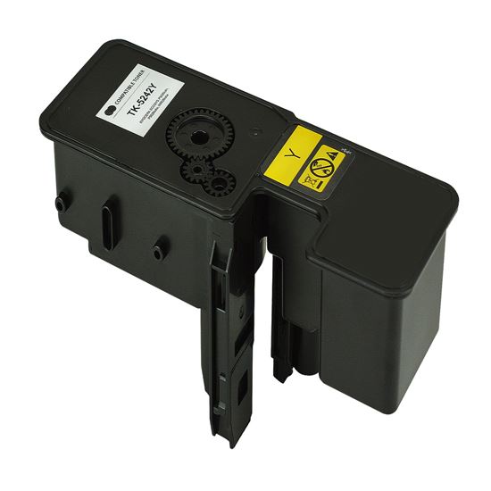 Compatible Kyocera Mita TK-5242Y (1T02R7AUS0) Toner Cartridge, Yellow 3K Yield 1