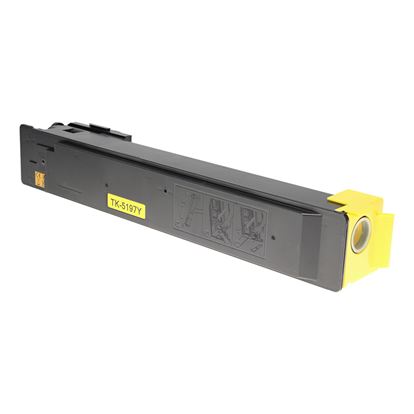 Compatible Kyocera Mita TK-5197Y (1T02R4AUS0) Toner Cartridge, Yellow 7K Yield, TAA Compliant, Made in USA 1