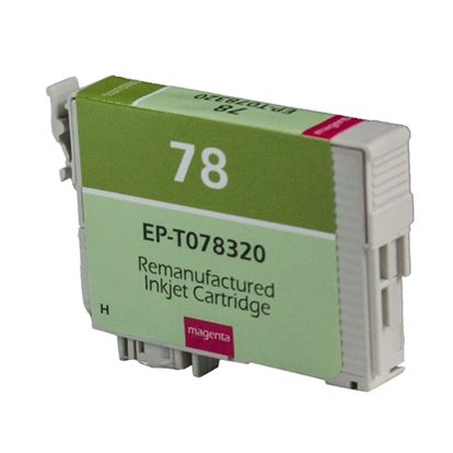 Remanufactured Epson 78 (T078320) InkJet Cartridge, Magenta 9ML 1