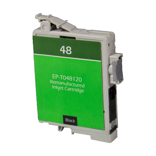 Remanufactured Epson 48 (T048120) InkJet Cartridge, Black 430 Yield 1