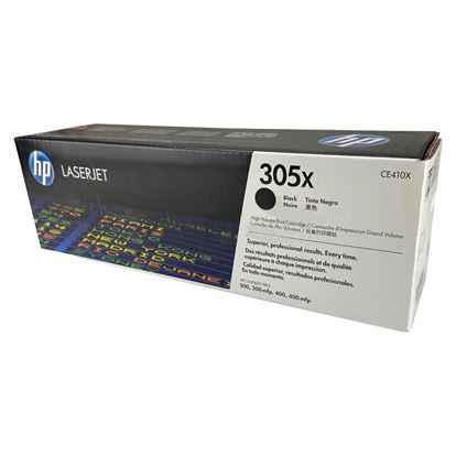 OEM HP 305X (CE410X) Toner Cartridge, Black 4K High Yield 1