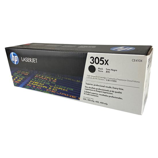OEM HP 305X (CE410X) Toner Cartridge, Black 4K High Yield 1