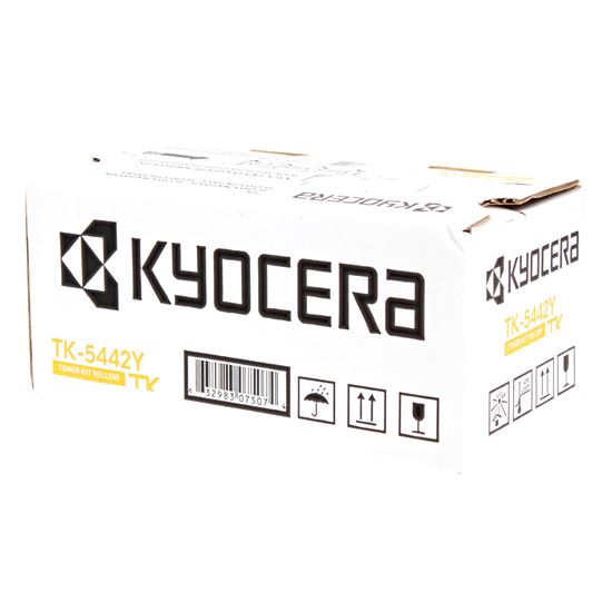 OEM Kyocera Mita TK-5442Y (1T0C0AAUS0) Toner Cartridge, Yellow 2.4K High Yield 1