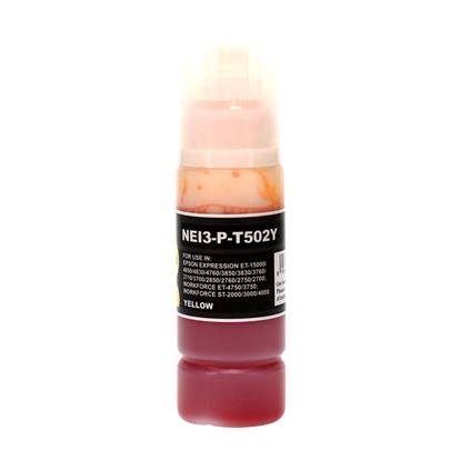 Compatible Epson 502 (T502420) Ink Bottle, Yellow 6000 Yield 1