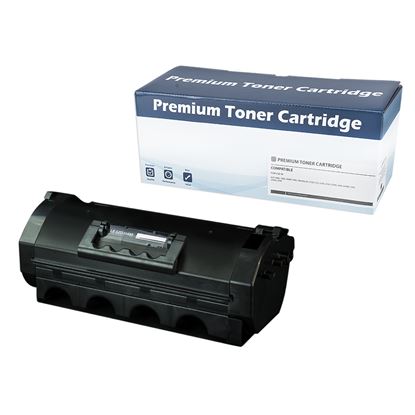 Compatible Lexmark 521H (52D1H00) Toner Cartridge, Black 25K High Yield 1