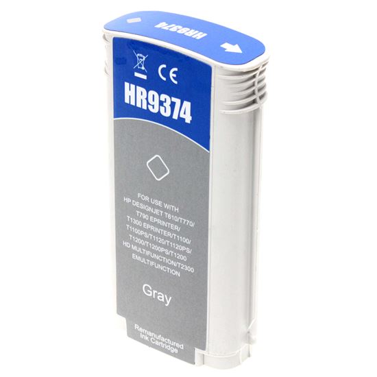 Remanufactured HP 72 (C9374A) Wide Format, Gray 130ml 1