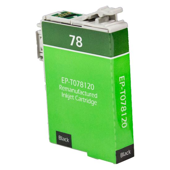 Remanufactured Epson 78 (T078120) InkJet Cartridge, Black 9ML 1