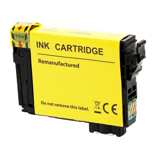 Remanufactured Epson 202XL (T202XL420) InkJet Cartridge, Yellow 470 High Yield 1